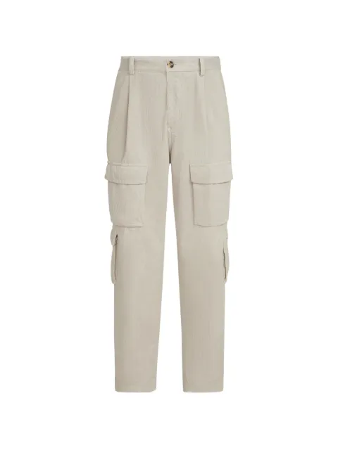 Brunello Cucinelli corduroy cargo pants Neutrals M279NF3010C6333
