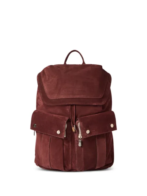 Brunello Cucinelli suede Leisure backpack Brown MBSFBU325C9917