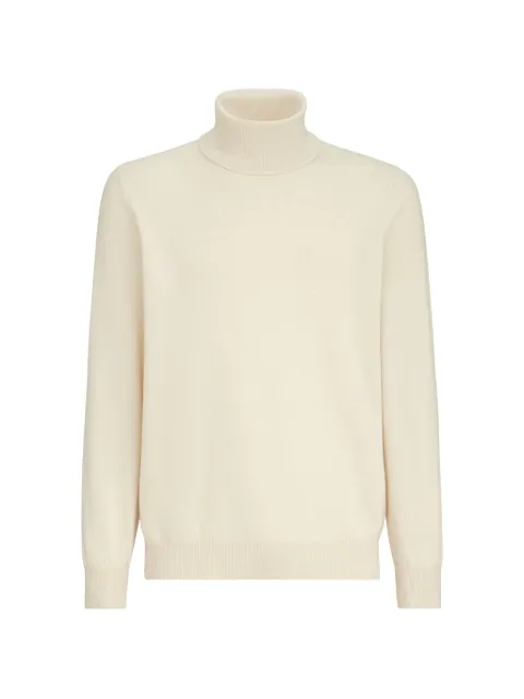 Brunello Cucinelli cashmere turtleneck sweater Neutrals M2200103CEP23