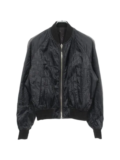 Christian Dior Pre-Owned Oblique reversible bomber jacket Black 1069688