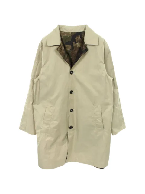 Louis Vuitton Pre-Owned x Supreme Camo 2010s Monogram reversible coat Neutrals 1054122