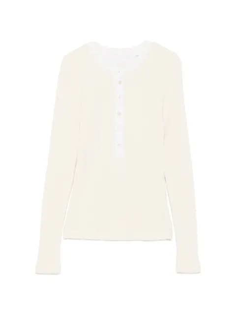 Citizens of Humanity Drea waffle-knit top Neutrals 94761785