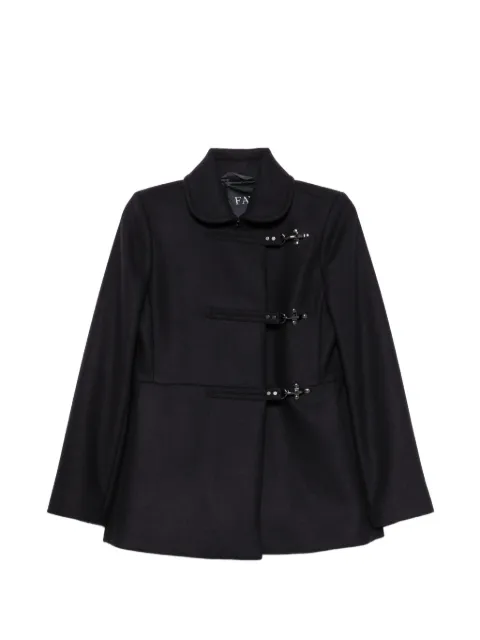 Fay lobster-claw fastening coat Blue NAW13533080YMV