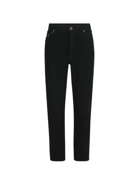 Brunello Cucinelli garment-dyed denim iconic-fit five-pocket trousers Black M237PO2090C101