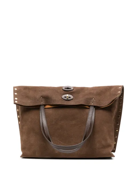 Zanellato medium A' Spasso® tote bag Brown 0687900070000