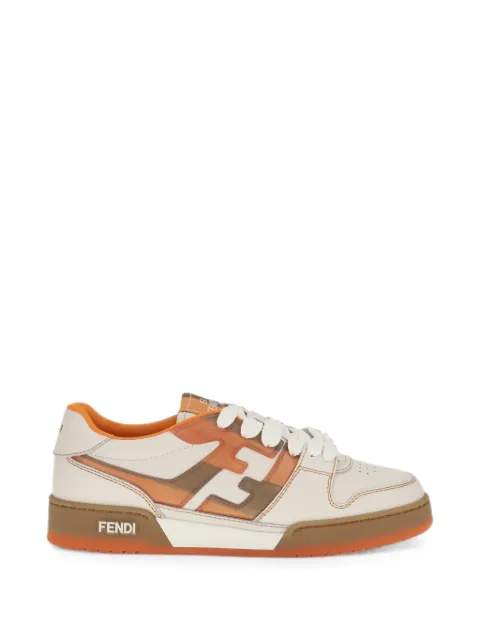 FENDI Match FF-logo sneakers Neutrals 7E1688AY1U