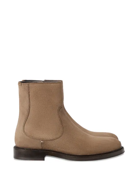 Brunello Cucinelli round-toe boots Neutrals MZUANSG680C8417