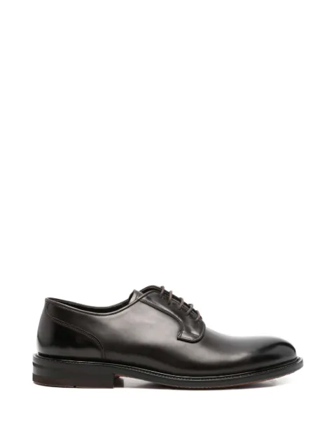 JOHN HARRISON lace-up leather Derby shoes Brown 604225212