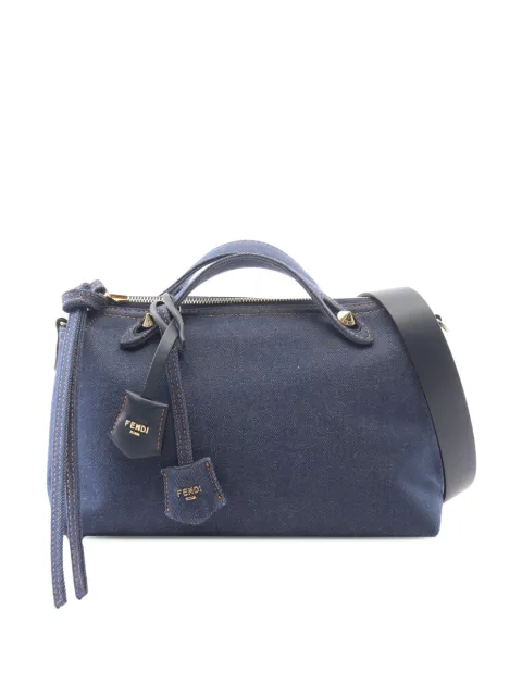 Fendi Pre-Owned 2010-2026 Medium Denim By The Way Soft satchel Blue EJQZSVDD87FHJ6R3