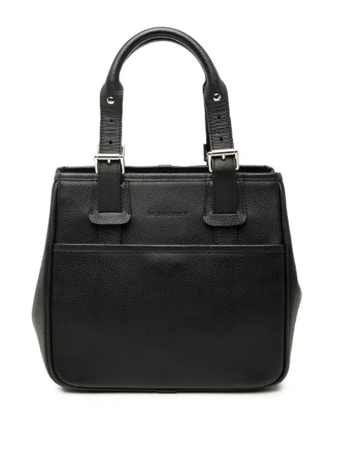 Burberry Pre-Owned 2000-2017 Leather handbag Black RRF9NPYB0J374BLP