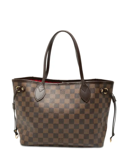 Louis Vuitton Pre-Owned 2008 Damier Ebene Neverfull PM tote bag Brown 5128RP090WU75WD2