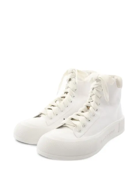 Alexander McQueen Pre-Owned 2010s Deck Plimsoll sneakers White 1072493