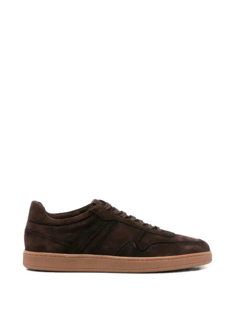 JOHN HARRISON suede panelled sneakers Brown 604226101