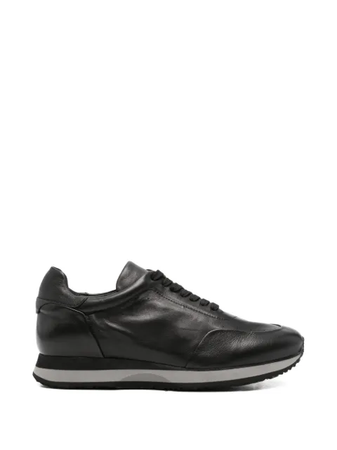 JOHN HARRISON leather panelled sneakers Black 604226100