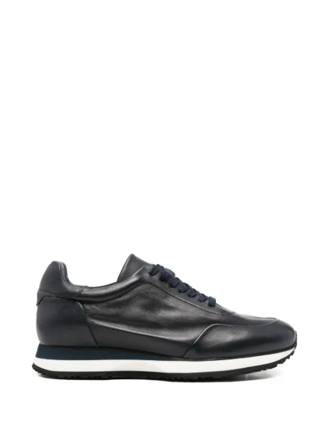 JOHN HARRISON leather sneakers Blue 604226100