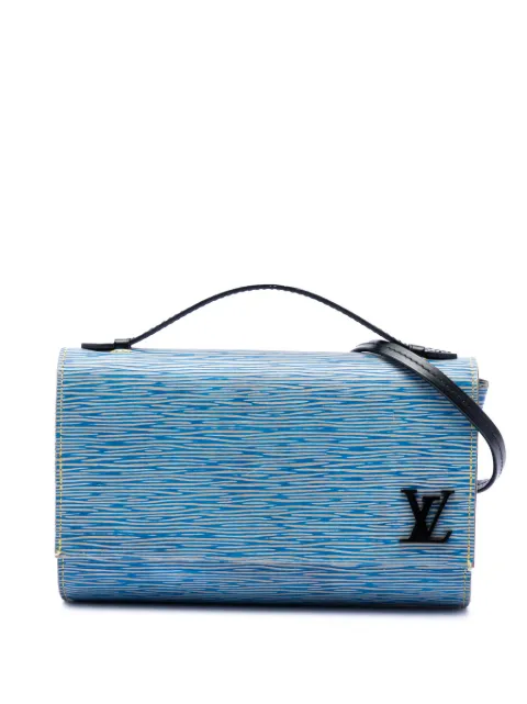 Louis Vuitton Pre-Owned 2017 Epi Denim Clery satchel Blue 79UIUC75CIPN7VG8