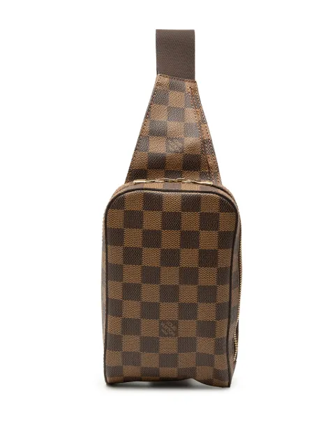 Louis Vuitton Pre-Owned 2002 Damier Ebene Geronimos crossbody bag Brown JX62ANVZKAL7C2YR