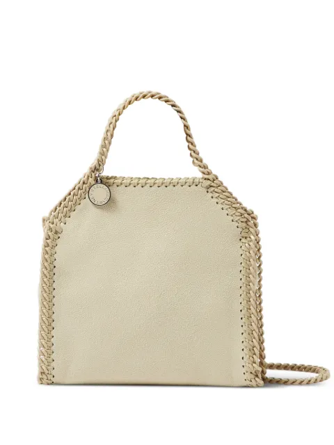 Stella McCartney tiny Falabella chain-trim mini bag Neutrals 391698WP0455