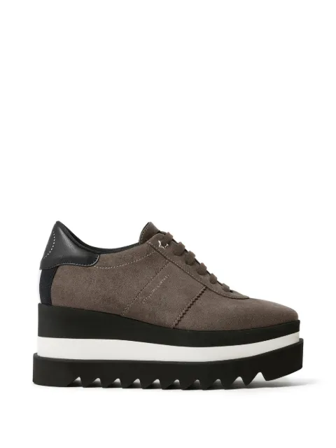 Stella McCartney Elyse platform derby shoes Brown 810611W0IK0