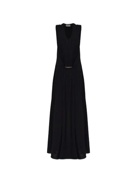 Sportmax Fervida draped sleeveless dress Black 2622626021600