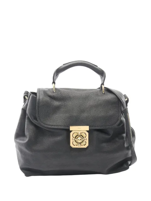 Chloé Pre-Owned 2010-2026 Elsie satchel Black WK3XBWD4JQM83S5M