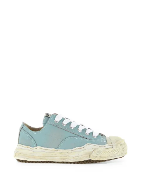 Maison MIHARA YASUHIRO Hank leather sneakers Blue A16FW734