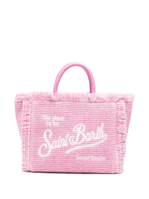 MC2 Saint Barth Colette logo-embroidered tote bag Pink COL0017
