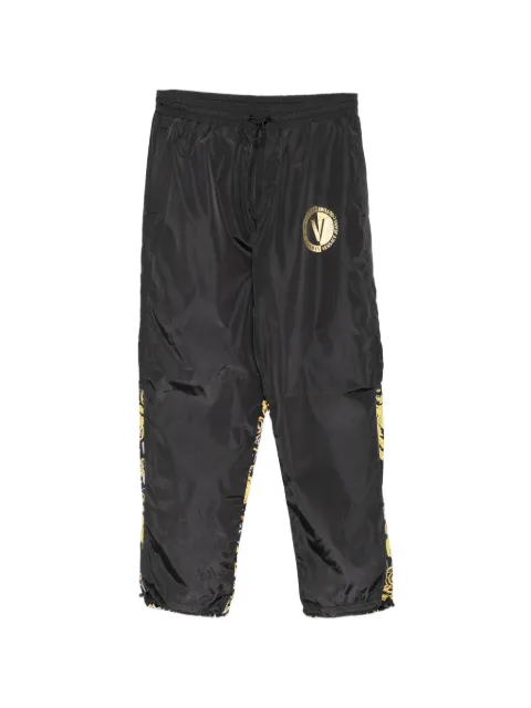 Versace Jeans Couture logo-printed track pants Black E74GAAD05ECQS51