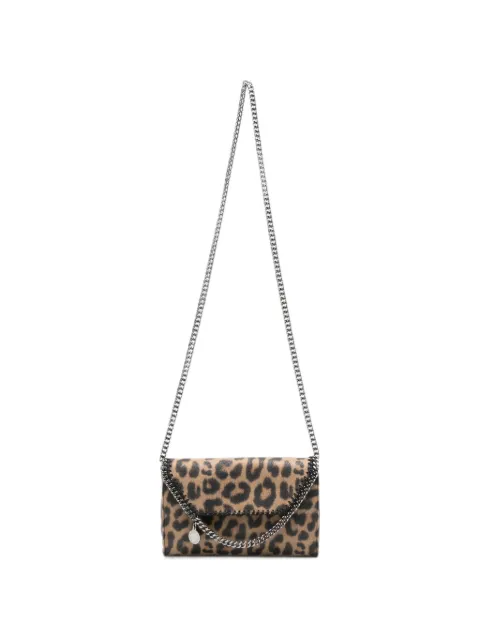 Stella McCartney Falabella leopard-print shoulder bag Neutrals 581238WP0771