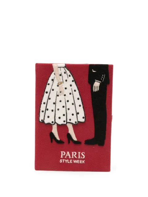 Olympia Le-Tan Paris Style Week clutch bag Red VOYAGESBC70PT