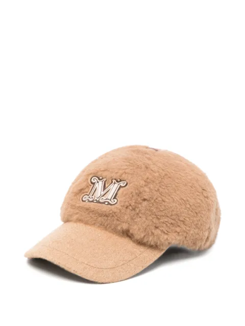 Max Mara Modico Teddy baseball cap Neutrals 2624576032600