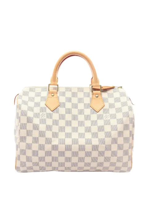 Louis Vuitton Pre-Owned 2007 Damier Azur Speedy 30 boston bag White C4XSS2TZ4KEN8KH4