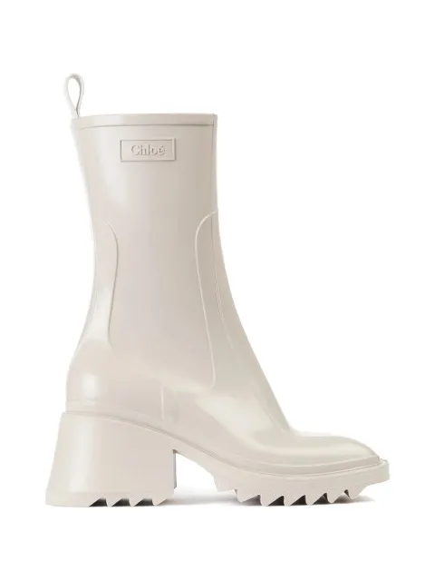 Chloé Betty rain boots Neutrals CHC22A239Z2