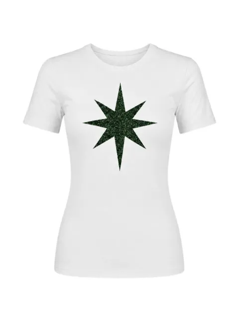 Madison Maison x On/Off Essentials star-print T-shirt White ASTARISWORN