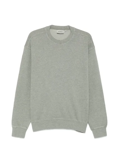 Carhartt WIP Caspian logo-patch sweatshirt Green I034497