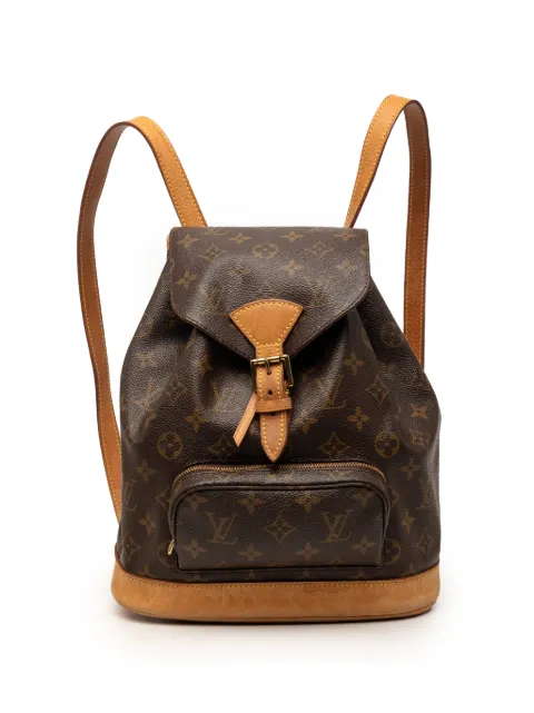 Louis Vuitton Pre-Owned 2000 Monogram Montsouris PM backpack Brown R6G9EHEN8HR8WLWQ