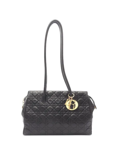 Christian Dior Pre-Owned 2000s Cannage Lady Dior shoulder bag Black 1072199