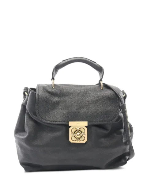 Chloé Pre-Owned 2000s Elsie tote bag Black 1070316
