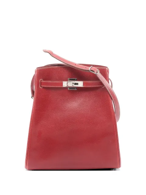 Hermès Pre-Owned 2001 Kelly Sport MM shoulder bag Red 1061839EINSQUARE