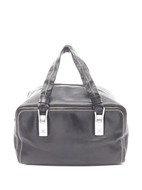 CHANEL Pre-Owned 2003-2004 mini Coco Mark tote bag Black 10720078508460