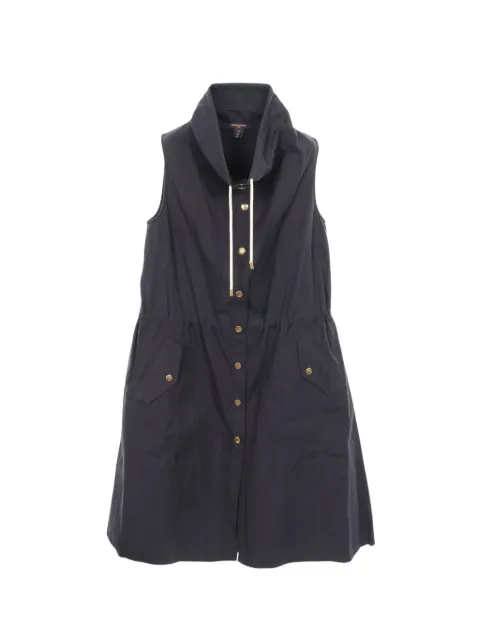 Louis Vuitton Pre-Owned 2000s high-neck sleeveless mini dress Blue 1061035