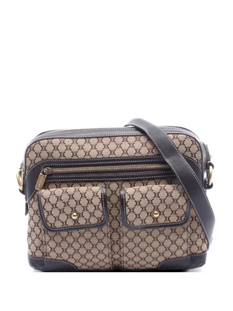 Celine Pre-Owned 2000s Macadam shoulder bag Neutrals 1060697