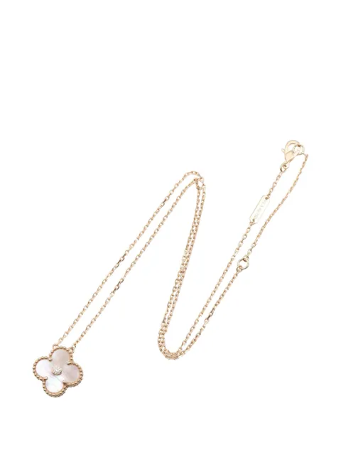 Van Cleef & Arpels Pre-Owned Alhambra mother-of-pearl necklace Gold 1059897