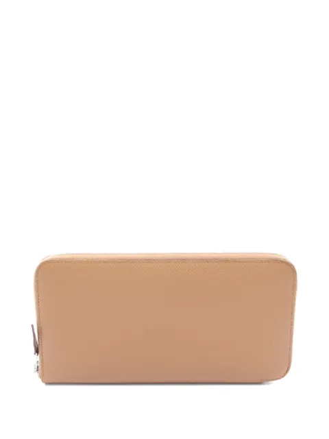 Hermès Pre-Owned 2017 Azap Long wallet Neutrals 1072919A