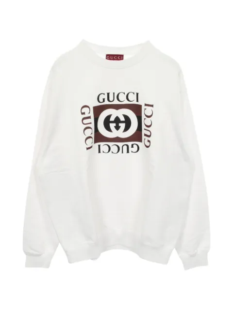 Gucci Pre-Owned 2010s Interlocking G sweatshirt White 1058564