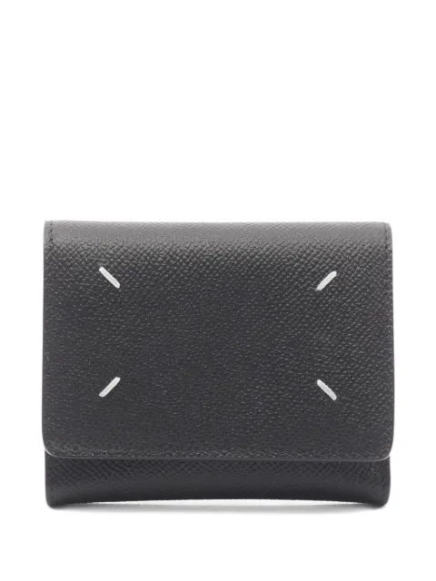 Maison Martin Margiela Pre-Owned Four Stitches trifold wallet Black 1068056