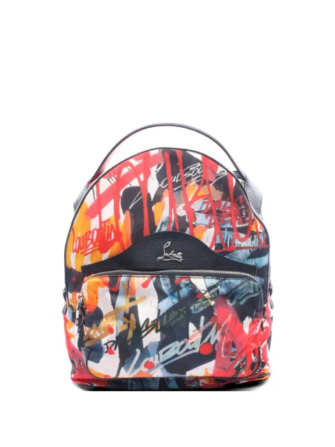 Christian Louboutin Pre-Owned 00s Backloubi Small backpack Black 1066206