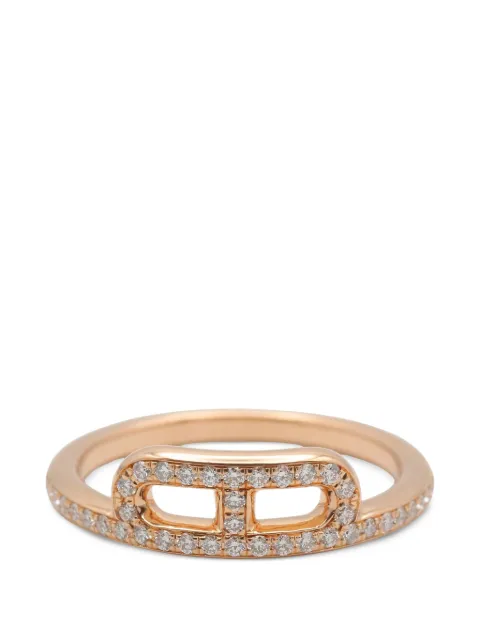 Hermès Pre-Owned 2010s diamond ring Pink 107213720U161321