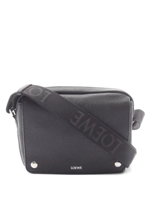 Loewe Pre-Owned Pebble messenger bag Black 1067971