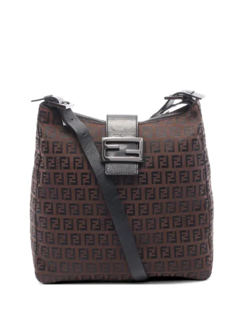 Fendi Pre-Owned 2000s Zucchino shoulder bag Brown 1072520